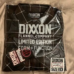 DIXXON Pantera CFH Flannel size 2XL

New with tags!
